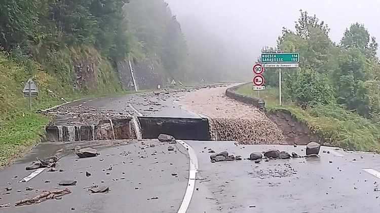 COUP DUR – La route du Somport fermée pour de longs mois